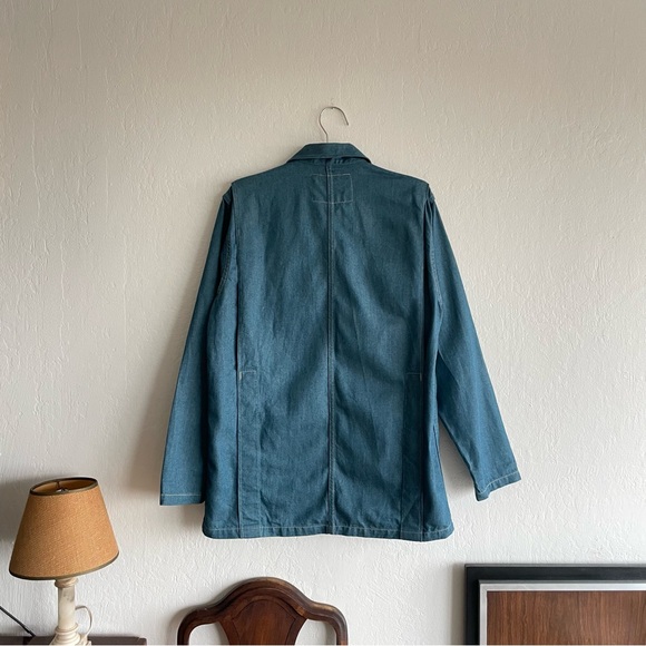 Levi’s Made & Crafted Denim Family Selvedge Zip Short Coat - Picture 4 of 6